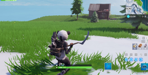 Coraz mniej śniegu na mapie w Fortnite!