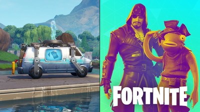 Tajemnicze furgonetki pojawiły się na oficjalnym streamie Fortnite!