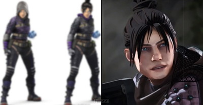Propozycje skórek do Wraith z Apex Legends!