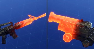 Tak w grze wygląda aktywne, lawowe malowanie do Fortnite!