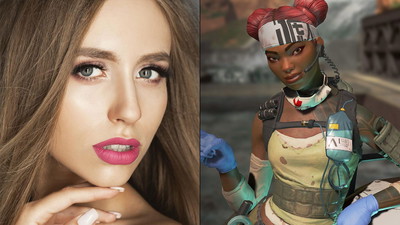Streamerka z banem, bo malowała się na Lifeline z Apex Legends!