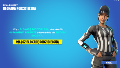 Fortnite wprowadza kontrolę rodzicielską!
