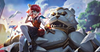 Propozycja skórki Anie na Battle Academia w League of Legends!