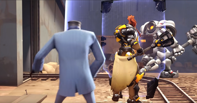 Takiego starcia Overwatch z Team Fortress jeszcze nie było!