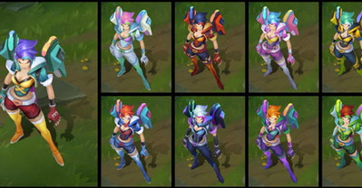 Nowe style chroma do kilku postaci z League of Legends!
