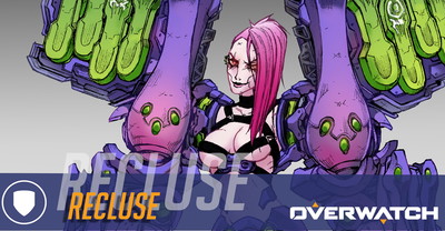 Postać z konceptów ożywiona przez jednego z graczy Overwatch!