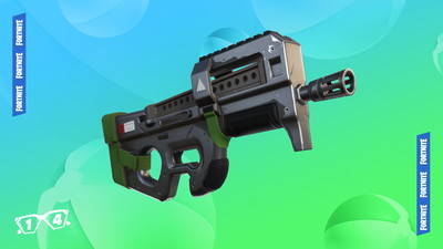 P90 dzisiejszą przywróconą bronią w Fortnite!