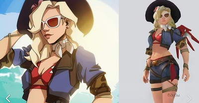 Blizzard przegapił doskonałą okazję na wprowadzenie letniego skina Łaski!