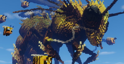 W Minecrafcie powinna zostać dodana królowa pszczół? Gracze wzięli się i za to!