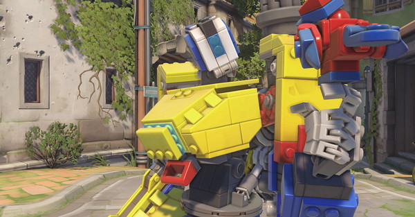 Aktualizacja w Overwatch cofa zmiany i naprawia klockowego Bastiona