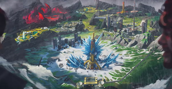Nowa mapa w Apex Legends z wulkanem i śnieżnym biomem!