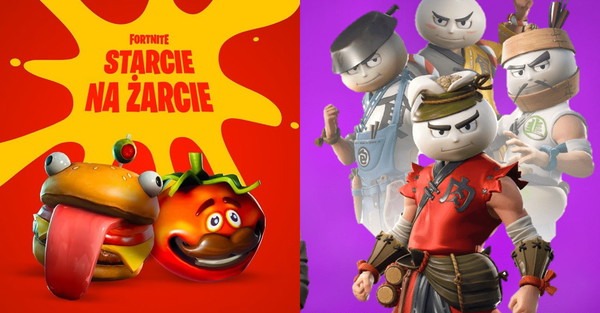 Starcie na żarcie ma szansę powrócić do Fortnite z nowymi skinami pierożka