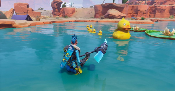 W Fortnite szybciej się biega, czy pływa? Gracze to sprawdzili