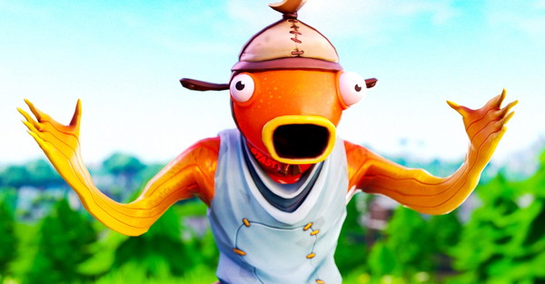 Graczy w Fortnite atakuje gigantyczna ryba