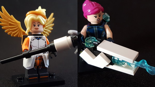 Zrobił LEGO Overwatch, które przebija oficjalne wydania