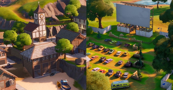 Cała mapa i wszystkie nowe miejscówki w 1 sezonie 2 rozdziału Fortnite