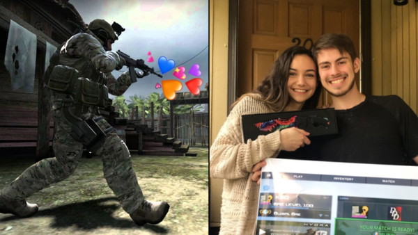 Chłopak zaprosił dziewczynę na bal plakatem z CS:GO