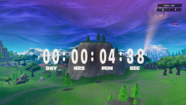 Gracze Fortnite odkryli, gdzie będzie widoczne odliczanie do eventu