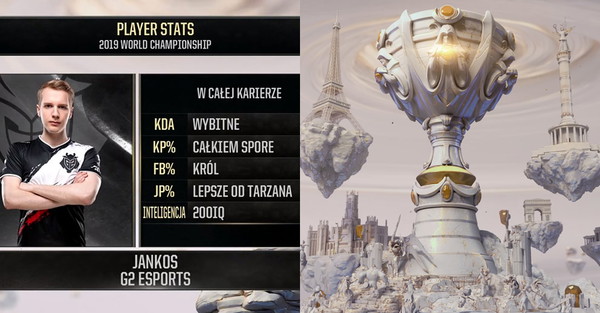 Jankos z wybitnym KDA i JP lepszym od tarzana pokonuje Griffin w 30 minut