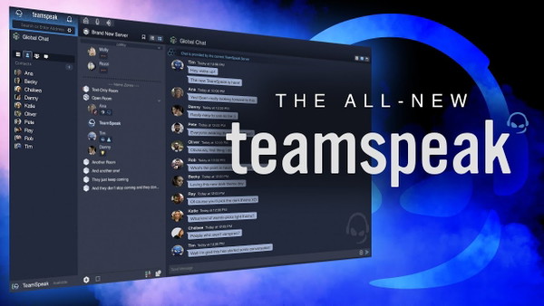 Teamspeak niedługo będzie wyglądał, jak Discord. Komunikator próbuje nadrobić braki