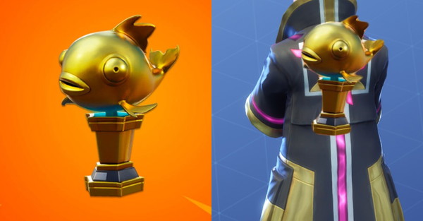Gracze Fortnite proponują dodanie darmowego plecaka za złapanie mitycznej rybki
