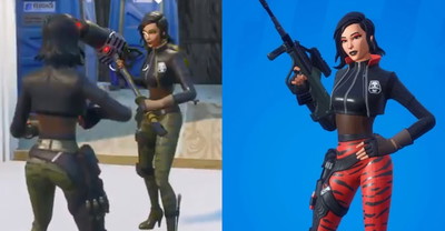 Gracze Fortnite przypadkowo znaleźli zielony styl Sorany