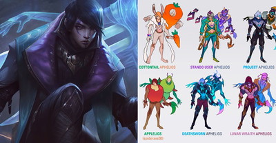 Gracze LoLa już tworzą koncepty skórek Apheliosa