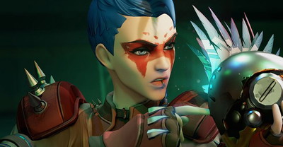 3 żeńskie postacie i jedna męska w przygotowaniu do Overwatch