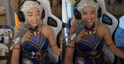 Pokimane ponownie przebiera się za Lux na Halloween