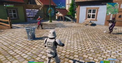 Gracze uchwycili niesamowity, pełen emocji i wybuchów pojedynek botów w Fortnite