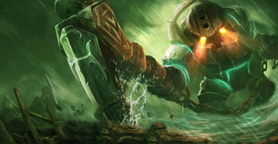 Doinb wybiera postać, która dostanie drużynową skórkę. Wygrywa póki co Nautilus