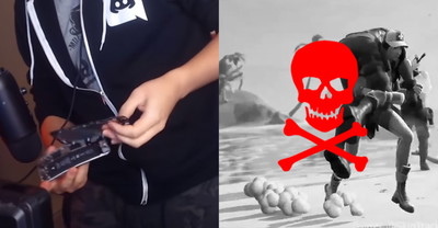 Polski streamer rozwalił Iphone po rage’u w Fortnite