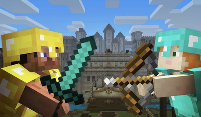 Minecraft sam stworzył przerażającą budowlę w świecie jednego z graczy