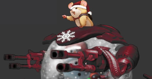 Cudowna, świąteczna propozycja skina Burzyciela z Overwatch