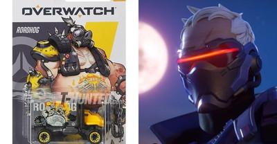 Jak wyglądają oficjalne samochody Hot Wheels z Overwatch?