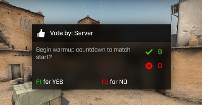 Nowy wygląd głosowania w CS:GO zaproponowny przez graczy