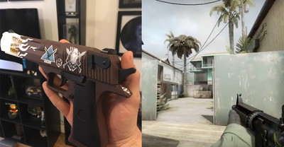 Desert Eagle z CS:GO przeniesiony do rzeczywistości
