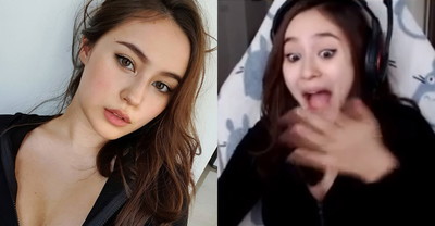 Gdy streamerka Twitch zobaczy trochę za dużo…