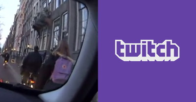 Streamer Twitch potrącił samochodem w rowerzystę
