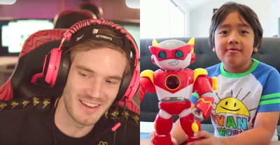 8-latek zarabia na Youtube dwa razy więcej, niż PewDiePie
