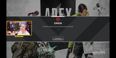 Ninja został zbanowany w Apex Legends