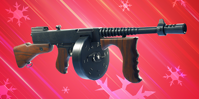 Tommy Gun przywrócony do Fortnite. Drugi prezent do odebrania i tryb Gra Terenowa