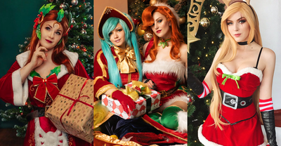 Świąteczne Cosplaye z LoLa na koniec 2019 roku