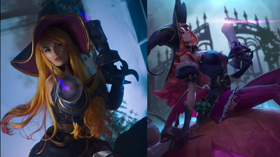 Cosplay Bewitching Miss Fortune od artystki pracującej dla Riotu