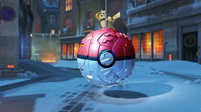 Idealny skin do Burzyciela jako Pikachu z pokeballem