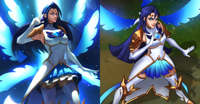 Fanowski koncept skórki – Star Guardian Irelia
