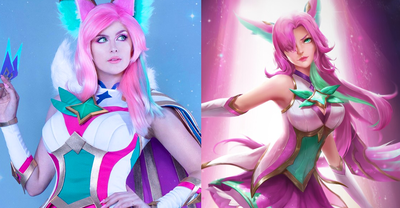 Star Guardian Xayah – cosplay, który zachwyca
