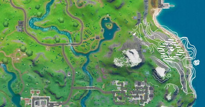 Gracze odkryli, w którym miejscu na mapie Fortnite znajdzie się nowa miejscówka