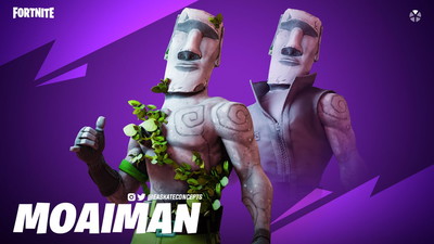 Skórka do Fortnite, która przypomina o poprzednim rozdziale gry i historii kamiennej rodziny