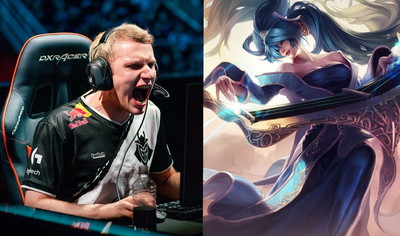 Jankos z sojusznikiem nurkują pod wieżę po Sonę i oddają jej podwójną likwidację